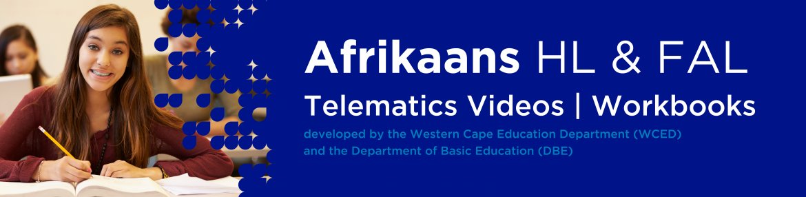 Revision DVDs (Telematics) - Afrikaans Grade 12