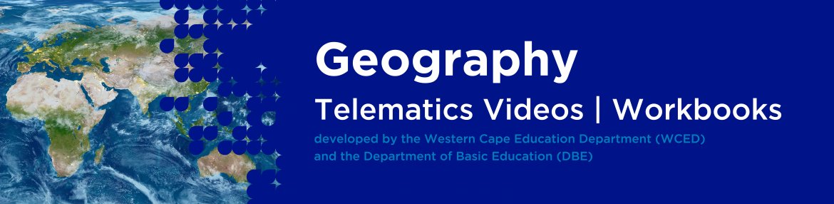 Revision DVDs (Telematics) - Geography Grade 12