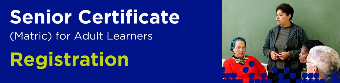 Senior Certificate Registration
