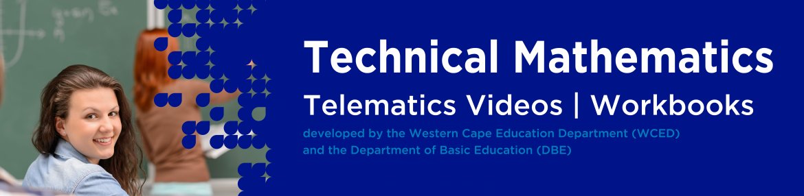 Revision DVDs (Telematics) - Technical Mathematics Grade 12