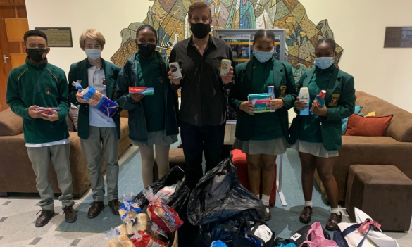 Camps Bay schools join forces with fire relief effort