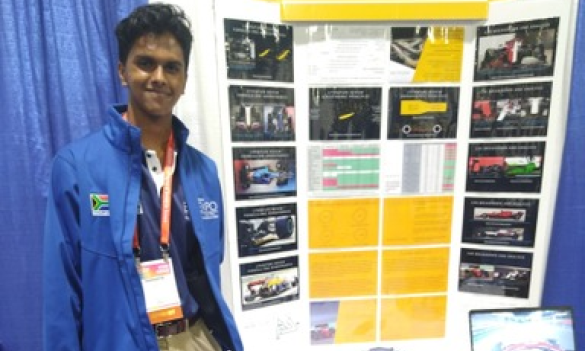 SA young scientist wins an award at a USA Science and Engineering Fair