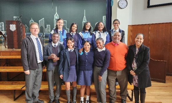 Rustenburg Girls and Manenberg High connect and share experiences