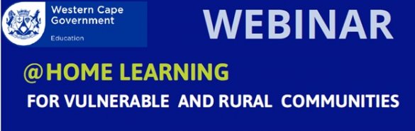WCED hosts webinar on learning at home