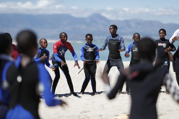 Surfing programme yields positive change for children with autism3