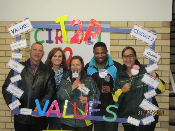 ECKED’s T2P Team have Values conversation in style2