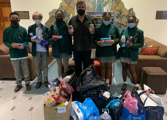 Camps Bay schools join forces with fire relief effort