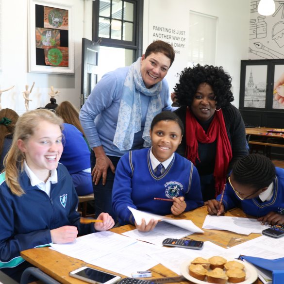Partnership between Paarl schools pays off