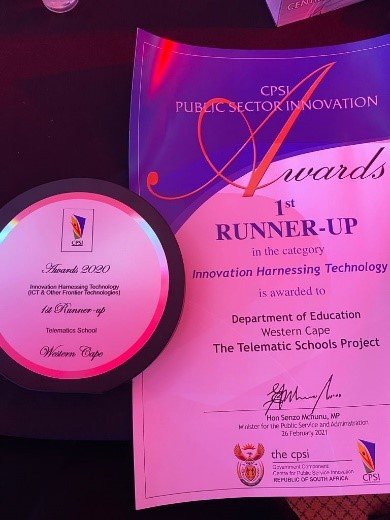 Telematic Schools Project wins award for innovation2