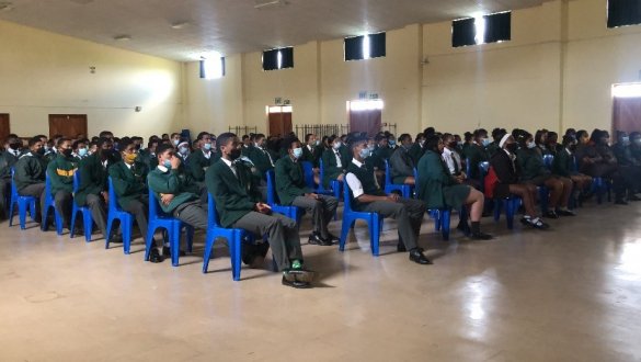 Warrior Rick motivates learners to be their best in matric exams3