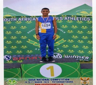 Boland athlete wins gold at national championships2