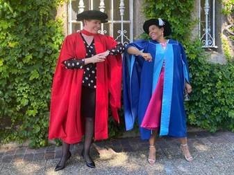 HS Principal receives her Doctorate