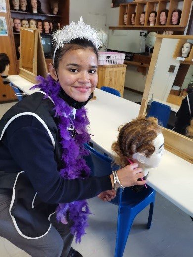 Learners show off their hairdressing skills at Artscape2
