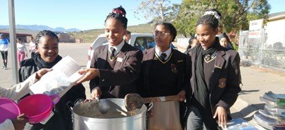 Dysselsdorp Secondary School Soup-for-a-book initiative3