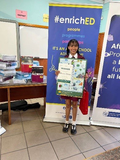 Elsies River learner wins national poster competition2