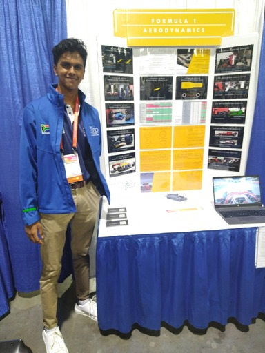 SA young scientist wins an award at a USA Science and Engineering Fair