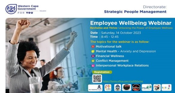 Register for the Employee Wellbeing Webinar!