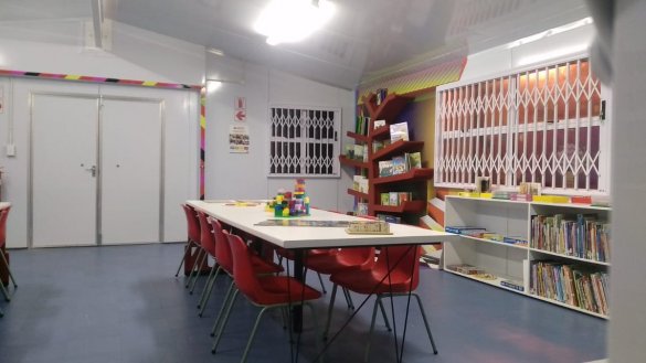 Cecil Road Primary School gets a new library