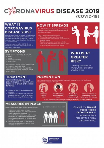 Coronavirus A3 poster