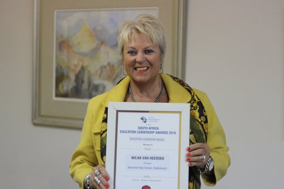 Prestigious Award for Bloemhof Principal