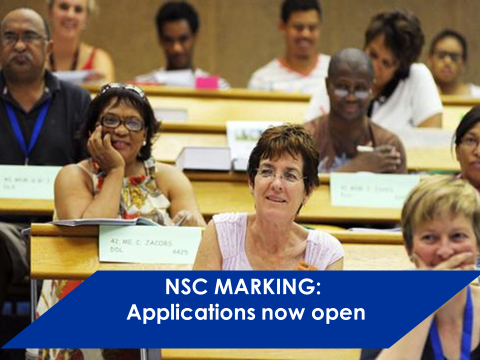 Applications open for National Senior Certificate marking officials