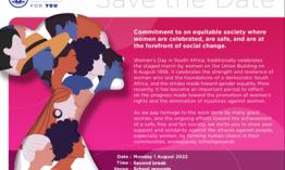 Schools encouraged to unite against GBV on 1 August